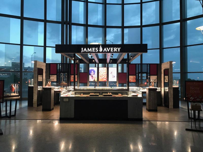 James Avery Jewelry Counter at Shops At La Cantera in San Antonio